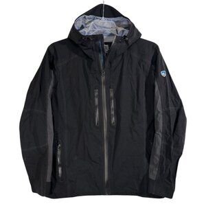 Kuhl Jetstream Rain Jacket Size M Full Zip Front
